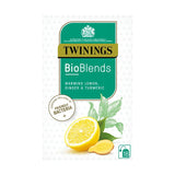 Twinings Bioblends Lemon, Ginger & Turmeric 18 Tea Bags Teas Holland&Barrett   