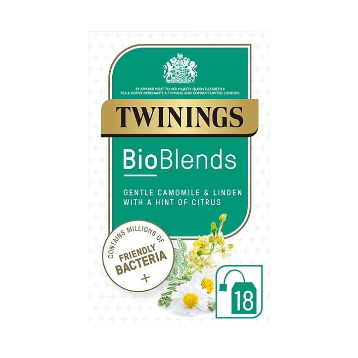 Twinings Bioblends Camomile & Linden 18 Tea Bags Teas Holland&Barrett   