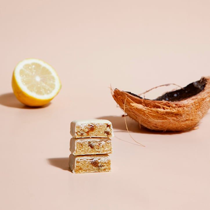 Krumbled Foods Beauty Bites Lemon Coconut Flavour 1 x 32g Collagen & Silica Supplements Holland&Barrett   