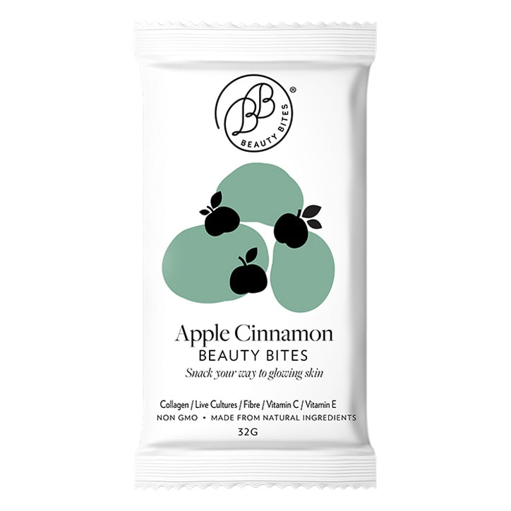 Krumbled Foods Beauty Bites Apple & Cinnamon Flavour 7 x 32g GOODS Holland&Barrett   