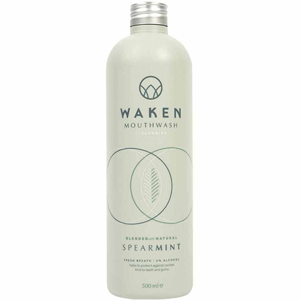 Waken Daily Care Spearmint Mouthwash 500ml