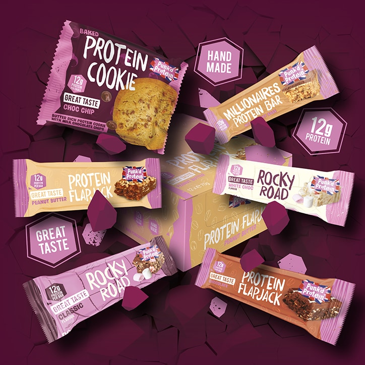 Punk'd Protein Classic Rocky Road 55g GOODS Holland&Barrett   