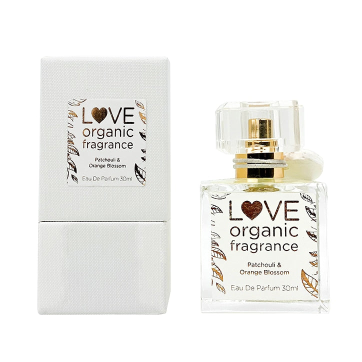 Love organic fragrance Patchouli & Orange Blossom Eau De Parfum 30ml GOODS Holland&Barrett   