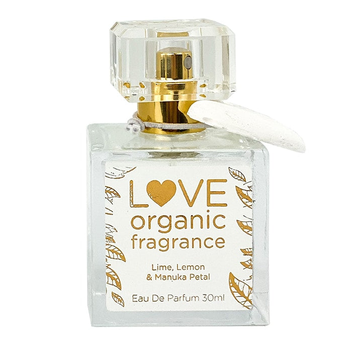 LOVE organic fragrance Lime, Lemon & Manuka Petal Eau De Parfum 30ml