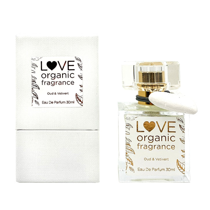 LOVE organic fragrance Oud & Vetiver Eau De Parfum 30ml GOODS Holland&Barrett   