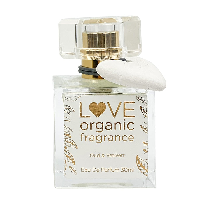 LOVE organic fragrance Oud & Vetiver Eau De Parfum 30ml