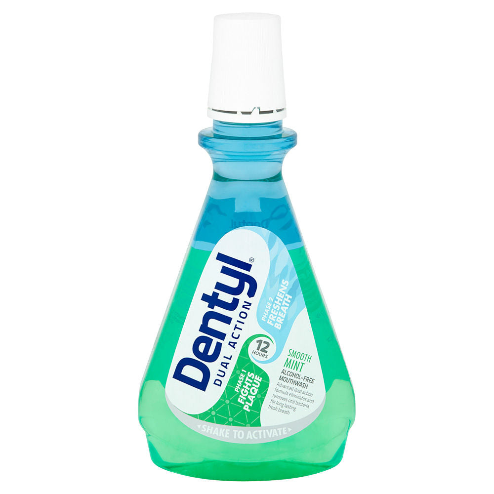 Dentyl Dual Action Smooth Mint Mouthwash 500ml Mouthwash Boots   