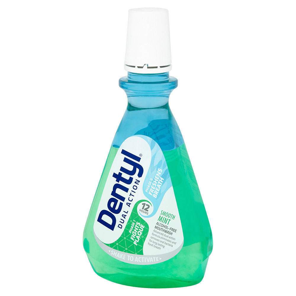 Dentyl Dual Action Smooth Mint Mouthwash 500ml Mouthwash Boots   