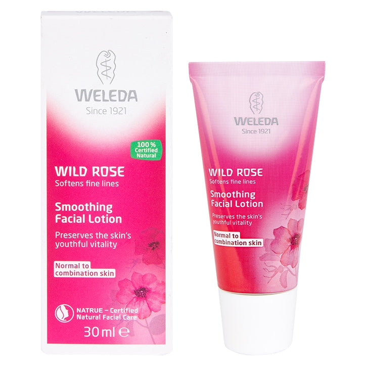 Weleda Wild Rose Smoothing Facial Lotion 30ml GOODS Holland&Barrett   