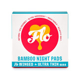 Flo Bamboo Night Pad Pack (14 winged & ultra thin) GOODS Holland&Barrett   