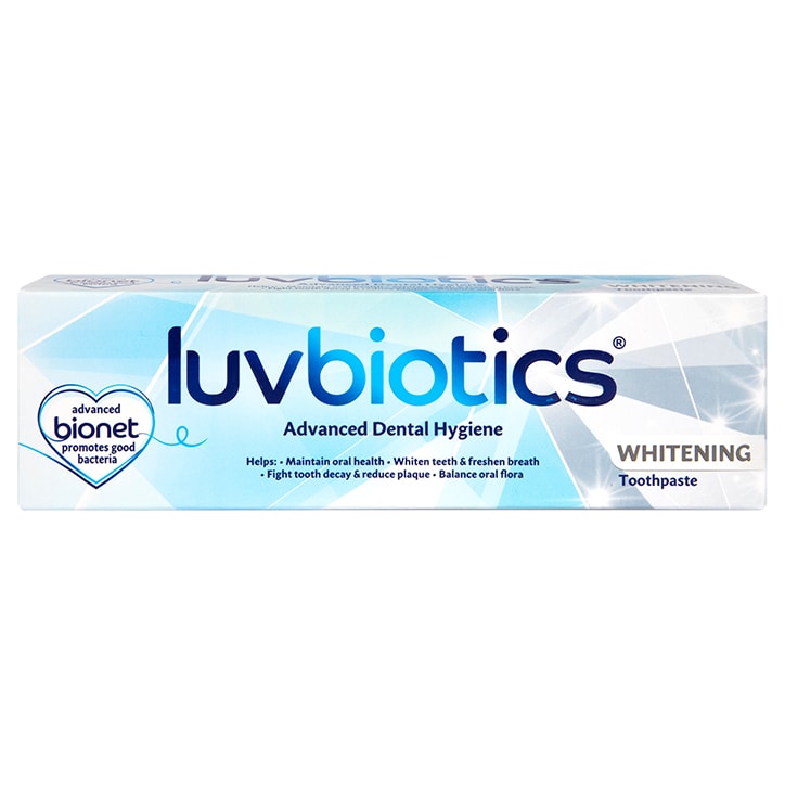 Luvbiotics Advanced Dental Hygiene Whitening Toothpaste GOODS Holland&Barrett   