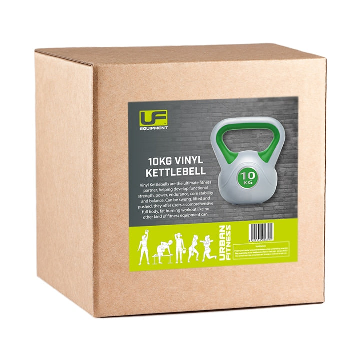 Urban Fitness Vinyl Kettlebell 10KG