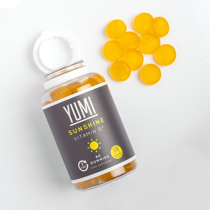 Yumi Sunshine Vitamin D3 60 Gummies 25ug