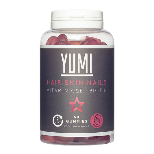 Yumi Hair, Skin & Nails 60 Gummies Hair, Skin & Nails Vitamins Holland&Barrett   