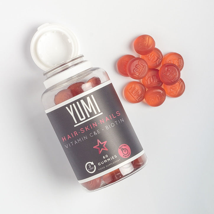 Yumi Hair, Skin & Nails 60 Gummies Hair, Skin & Nails Vitamins Holland&Barrett   