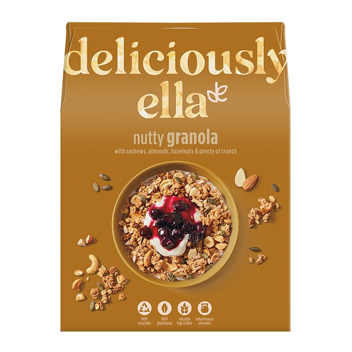 Deliciously Ella Nutty Granola 450g Granola Holland&Barrett   