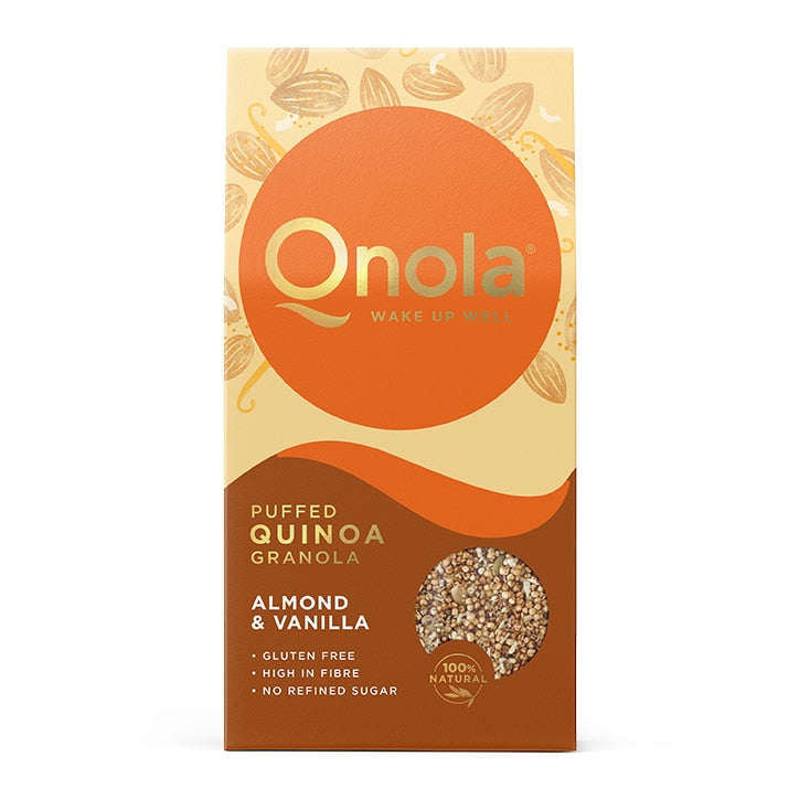 Qnola Almond & Vanilla Granola 250g GOODS Holland&Barrett   