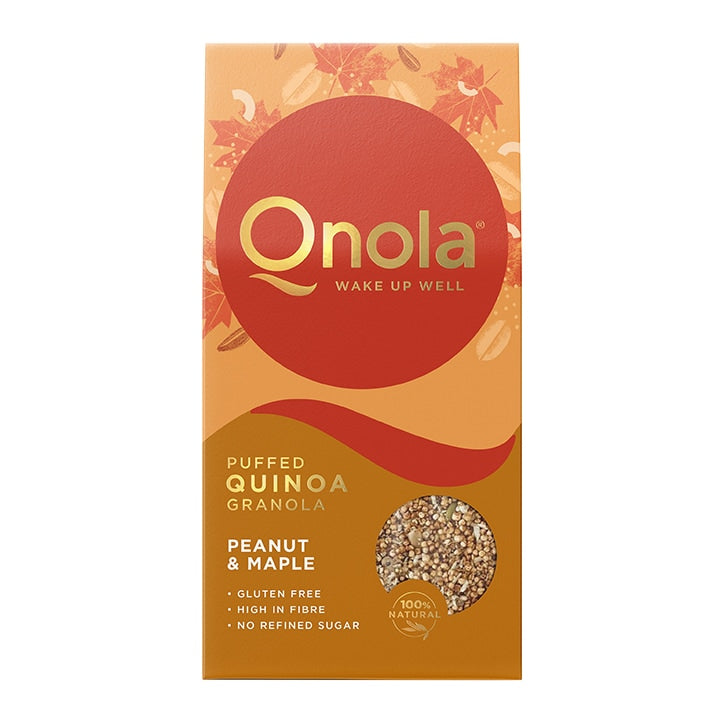 Qnola Peanut & Maple Quinoa Granola 250g GOODS Holland&Barrett   