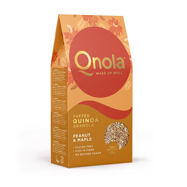 Qnola Peanut & Maple Quinoa Granola 250g