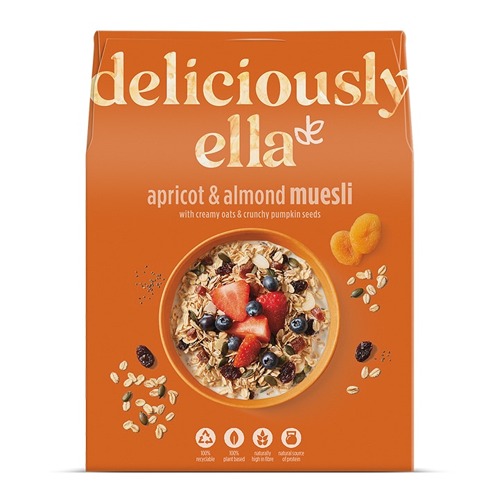 Deliciously Ella Apricot and Almond Muesli 500g GOODS Holland&Barrett   