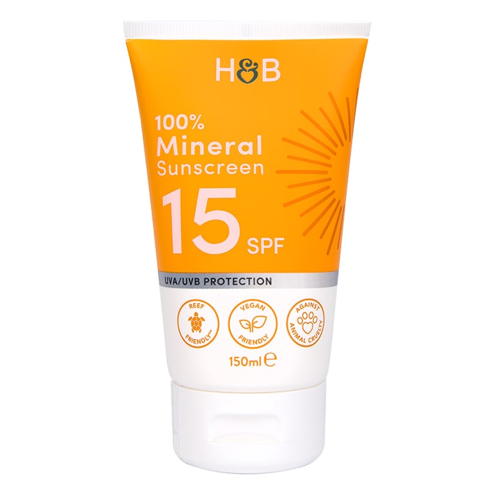 Holland & Barrett Mineral Sunscreen SPF 15 150ml GOODS Holland&Barrett   