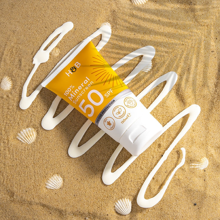 Holland & Barrett Mineral Sunscreen SPF 50 150ml GOODS Holland&Barrett   