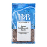 Holland & Barrett Vegan Oat Chocolate Drops 125g GOODS Holland&Barrett   