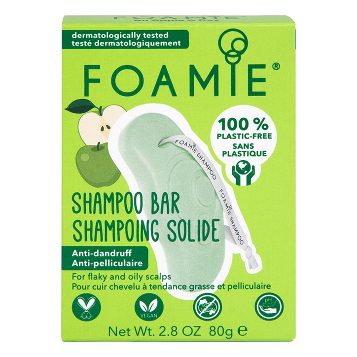 Foamie Shampoo Bar An Apple A Day 80g GOODS Holland&Barrett   