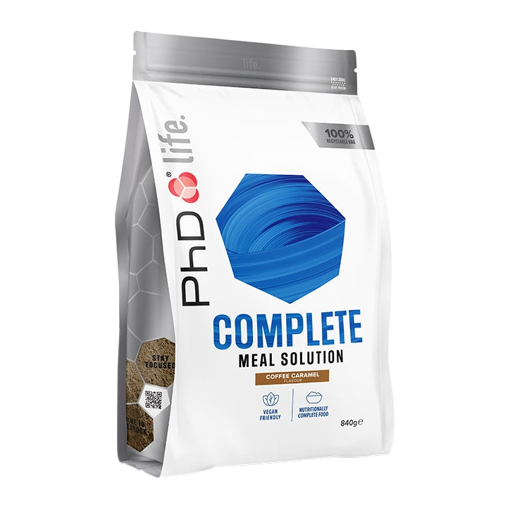 PhD Nutrition Life Complete Meal Replacement Coffee Caramel 840g GOODS Holland&Barrett   