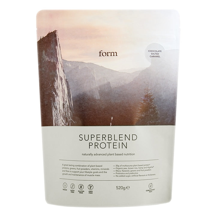 Form Superblend Chocolate Salted Caramel Protein 520g Nutritionally Complete Food Holland&Barrett   