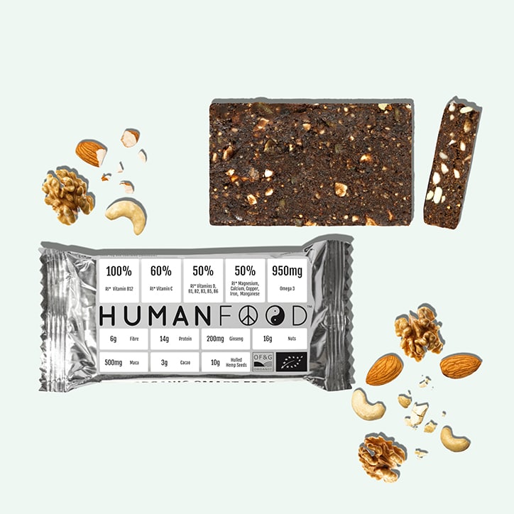 Human Food Mixed Nuts Bar 76g GOODS Holland&Barrett   