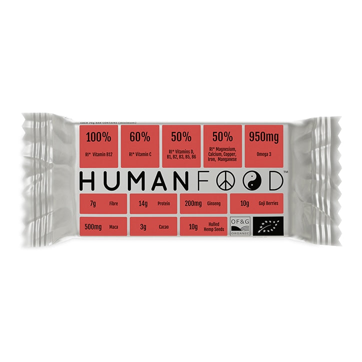 Human Food Goji Berry Bar 76g Nutritionally Complete Food Holland&Barrett   