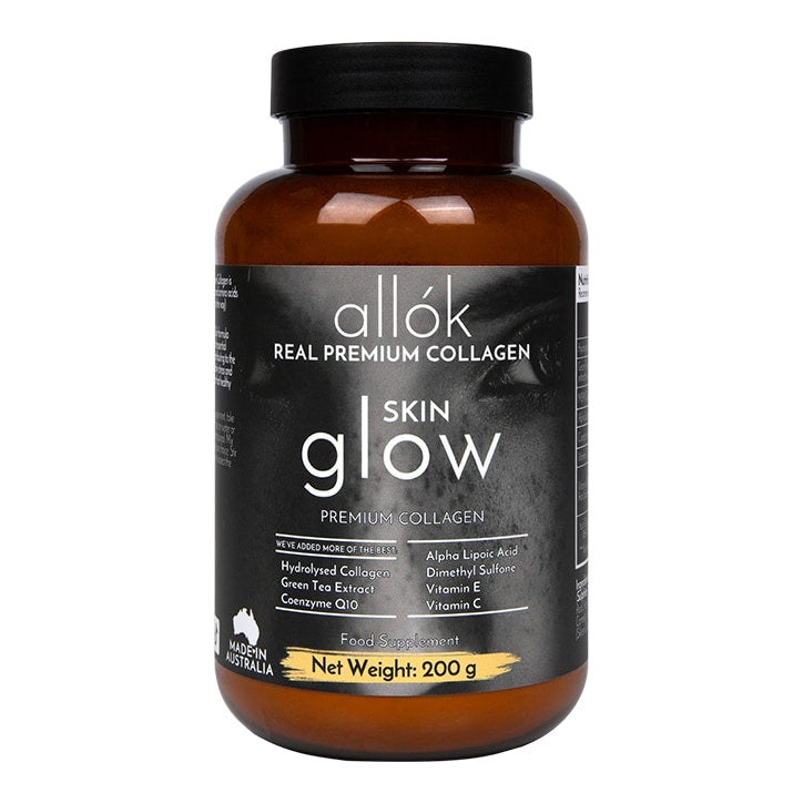 allók Skin Glow Powder Premium Collagen Powder 200g Collagen & Silica Supplements Holland&Barrett   