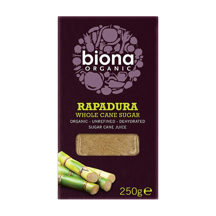 Biona Organic Rapadura Wholecane Sugar 250g Vegan Food Holland&Barrett   