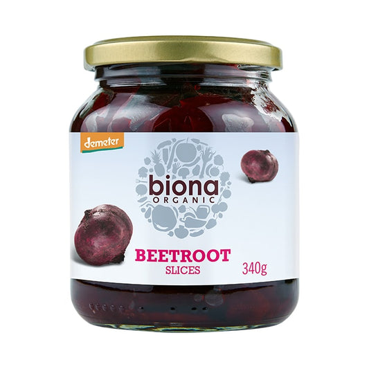 Biona Beetroot Sliced Organic/Demeter 340g Cooking Holland&Barrett   