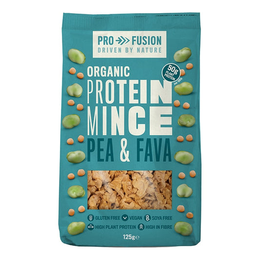 Profusion Organic Protein Mince Pea & Fava 125g Soya & Meat Alternative Holland&Barrett   