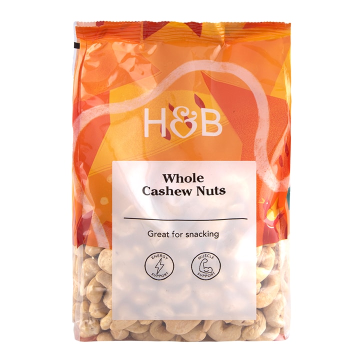 Holland & Barrett Whole Cashew Nuts 800g Cashew Nuts Holland&Barrett   