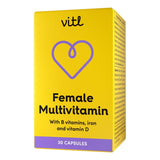 Vitl Female Multivitamin 30 Capsules GOODS ASDA   