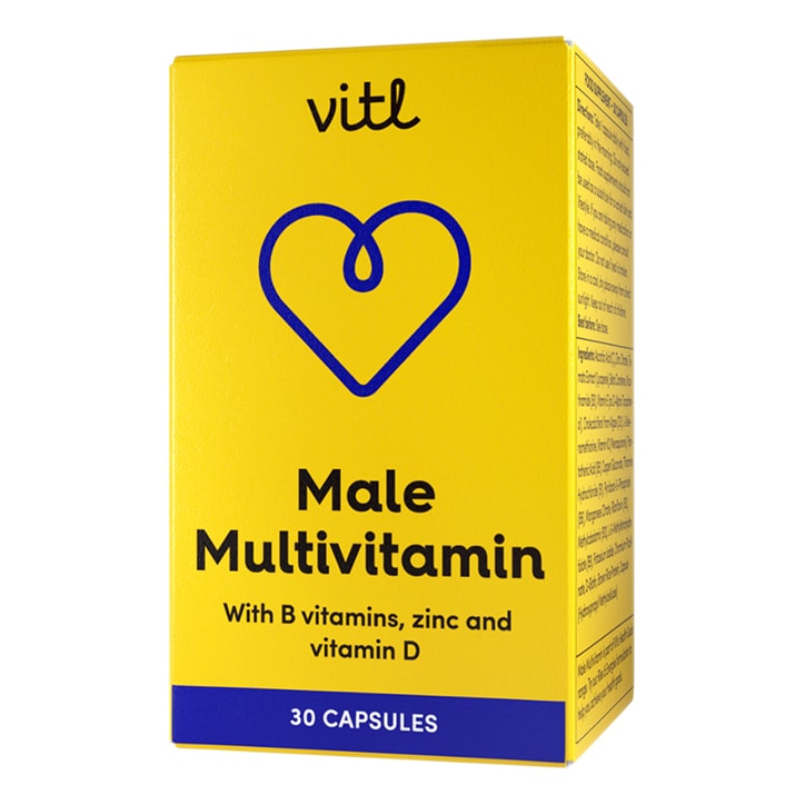 Vitl Male Multivitamin 30 Capsules