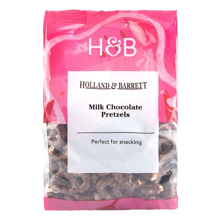 Holland & Barrett Milk Chocolate Pretzels 500g GOODS Holland&Barrett   