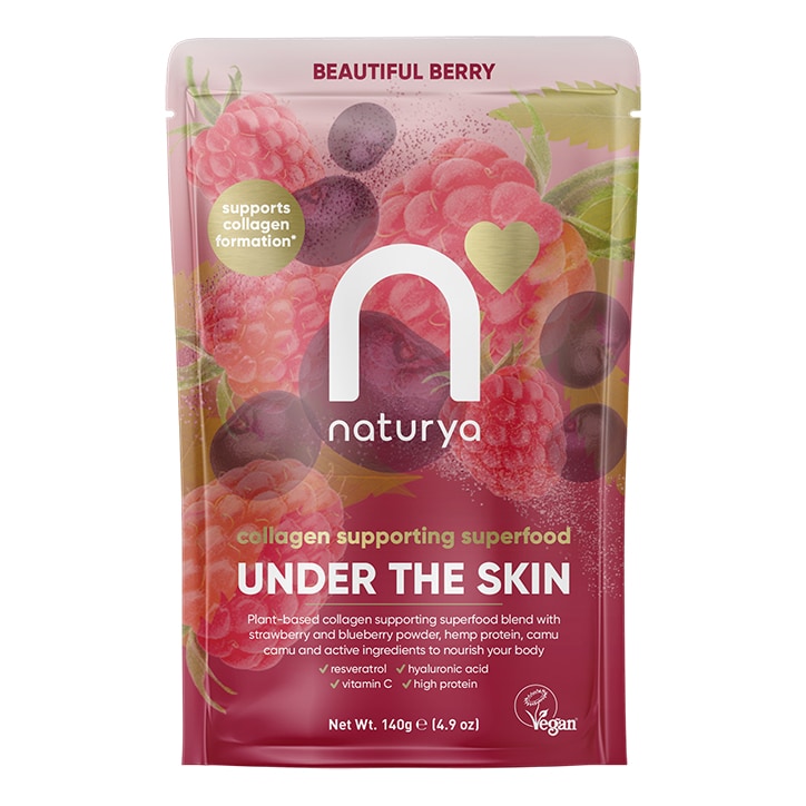 Naturya Under The Skin Beautiful Berry 140g Superfood Powders Holland&Barrett   