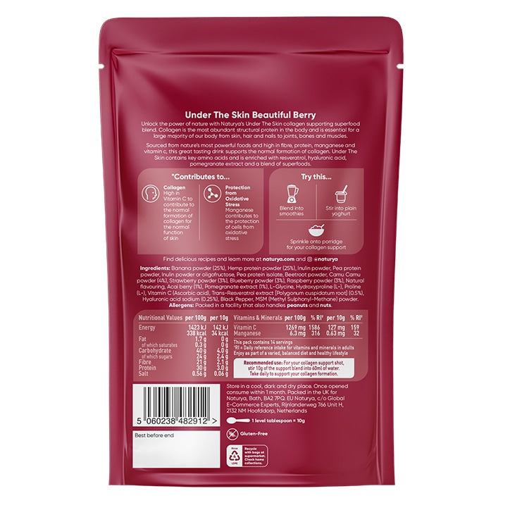 Naturya Under The Skin Beautiful Berry 140g