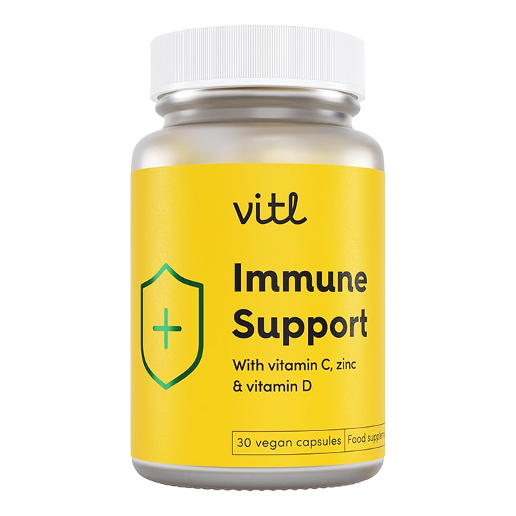 Vitl Immune Support 30 Capsules GOODS ASDA   