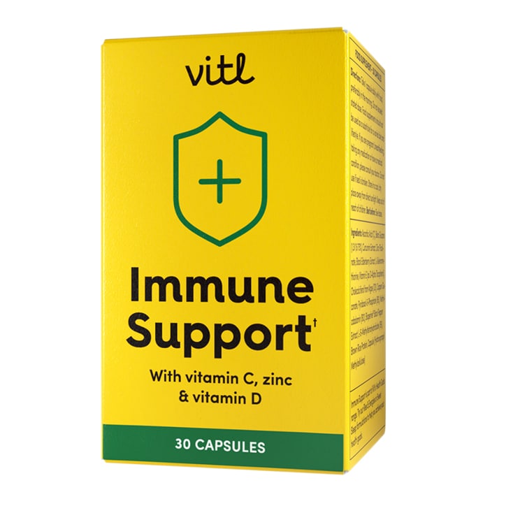 Vitl Immune Support 30 Capsules GOODS ASDA   