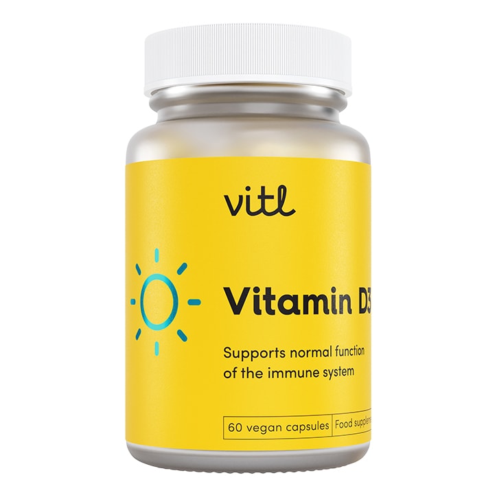 Vitl Vitamin D3 60 Capsules GOODS Holland&Barrett   