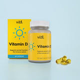 Vitl Vitamin D3 60 Capsules GOODS Holland&Barrett   