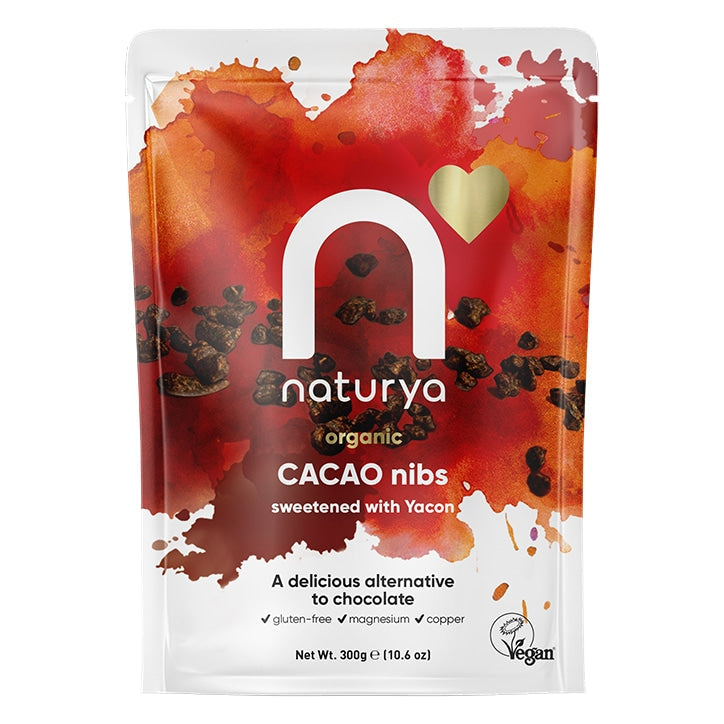 Naturya Cacao Nibs Sweetened with Yacon Syrup 300g GOODS Holland&Barrett   