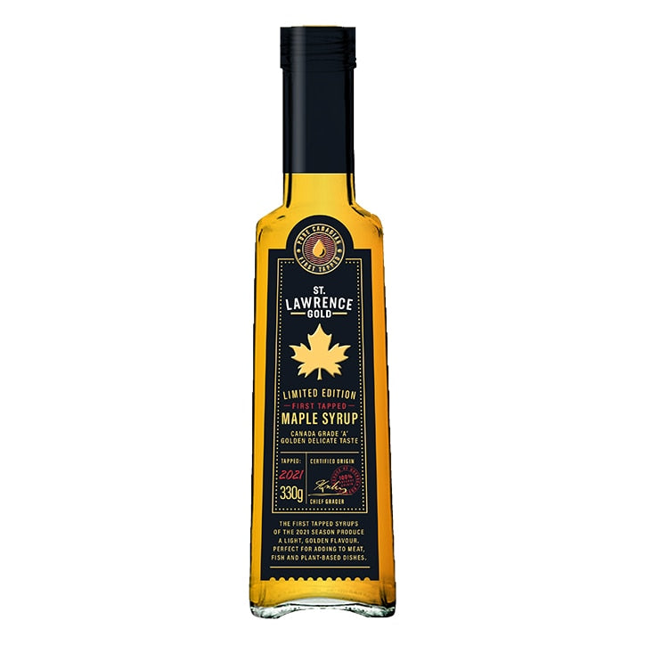 St Lawrence Gold Limited Edition 1st Tapped Maple Syrup 330g