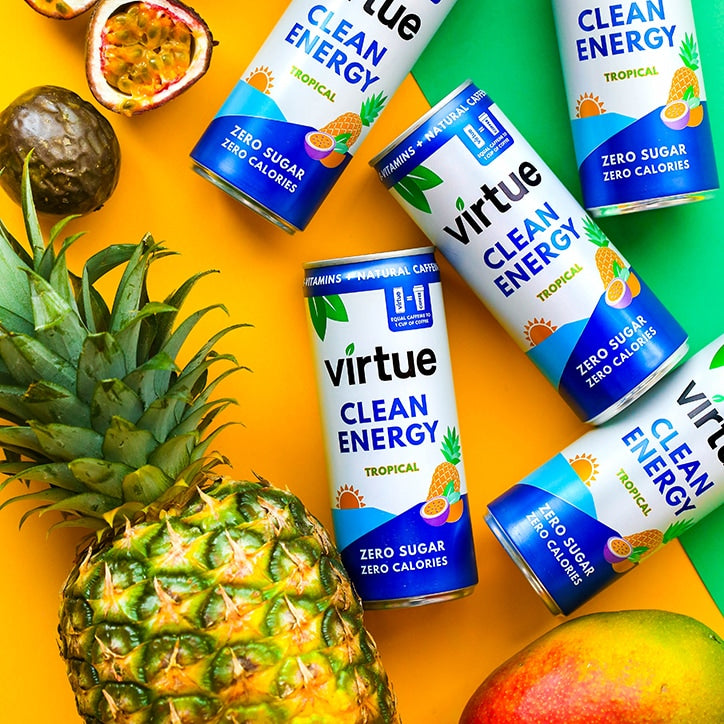 Virtue Clean Energy Tropical 250ml GOODS Holland&Barrett   