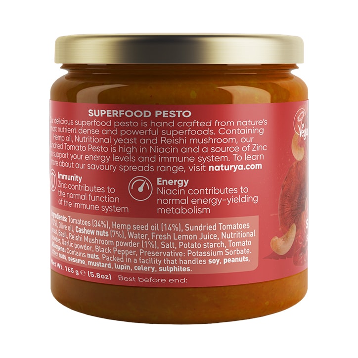 Naturya Hempesto Sundried Tomato 165g GOODS Holland&Barrett   